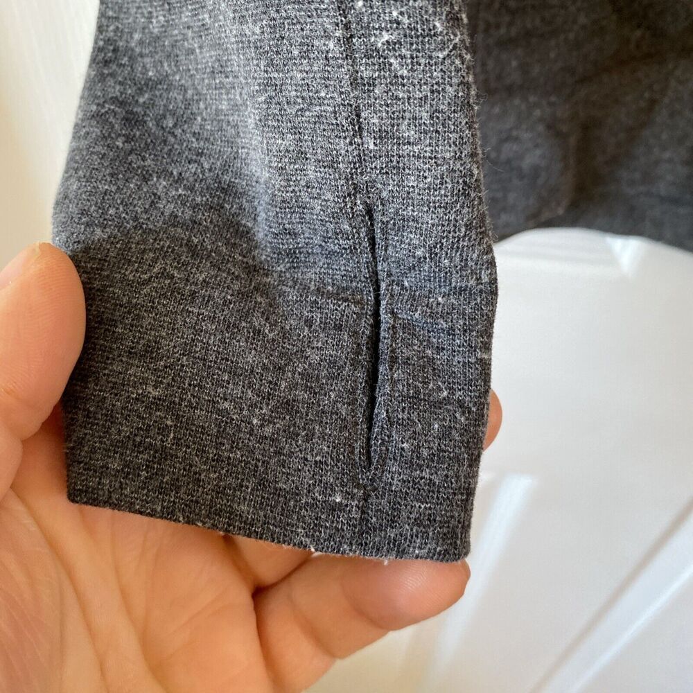 Browning Hoodie Women’s Medium Pouch Thumbholes Grey Pullover - Picture 5 of 11